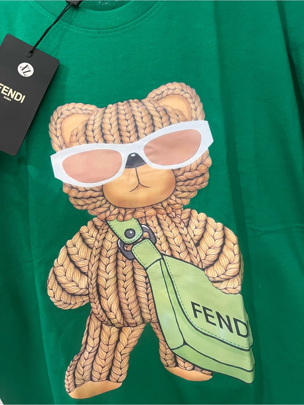 NWT Fendi Bear Tshirt XL